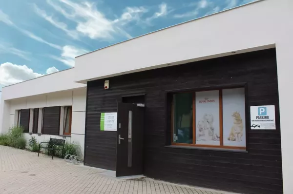 Budynek Przychodni Weterynaryjnej Zwierzak w Głogowie